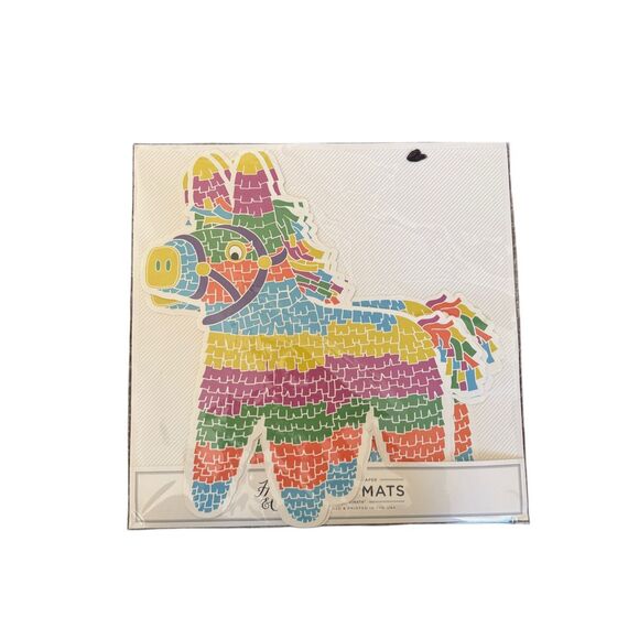 Hester & Cook burro piñata paper placemats New Mexican party decor - Picture 1 of 4